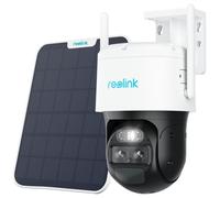 Trackmix Dual-Lens PTZ Wifi Security CCTV Camera Motion Track & Solar Panel Ip65