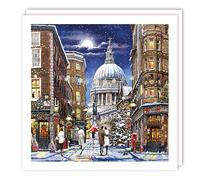 Tracks Publishing Charity Christmas Cards - Winter at St Paul's - Eco-Friendly - Pack of 5 Cards