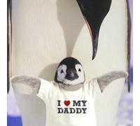 Tracks Publishing Father's Day Greeting Card, Cute Baby Penguin Design, I Love My Daddy, Happy Father's Day