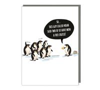 Tracks Publishing Funny Birthday or All-Occasion Card - Noah's Ark Joke - Blank inside - For Men or Women - Amusing Greeting Card