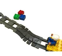 TracksCreations Flexible Rail for Duplo Compatible Train