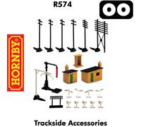 TRACKSIDE ACCESSORIES building signs OO gauge 1:76 model railway HORNBY R574