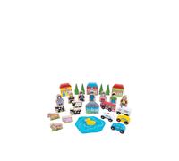 Bigjigs Toys Bigjigs Rail Wooden Trackside Accessory Set, Multi
