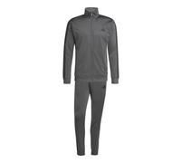 adidas Men's SPORTSWEAR BASIC 3 STRIPES TRICOT TRACKSUIT, grey six, XL Tall