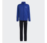 adidas Unisex Kids Essentials Big Logo Track Suit, semi lucid blue/white, 13-14 Years
