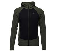 Black Diamond - Insulated fleece - M Coefficient LT Hybrid Hoody Tundra-Black for Men in Nylon - Size S - Green Green S