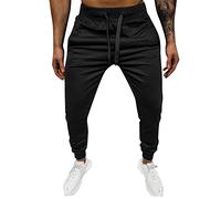 Tracksuit Bottoms Men - Black Sweatpants Stretch Joggers Elasticated Waist Jogging Bottoms Flex Yoga Trousers Outdoors Running Traning Track Pants Athletic Lounge Pants Casual Business Pants XXXL