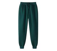 Tracksuit Bottoms Men UK Clearance,Men's Jogging Bottoms Sport Stretch Fit Joggers Sweatpants Solid Trousers Casual Walking Training Pants Loose Drawstring Lightweight School Trousers Green