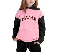 Tracksuit Boys Boys Clothes Sets Kids 2-Pieces Spring Fall Clothing Hooded Sweat Hoodie Bottom Outfits Kids Daily Casual Sporting Suits Comfy Loungewear Activewear Pink