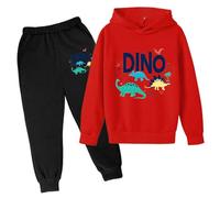 Tracksuit Children's Jogging Suit Boys Sports Winter Children's Hoodie Pullover Set Popular Printed Hoodie Set On Underwear Casual Costume Boy Sportswear Tracksuit Summer, Light grey, 9-10 Years
