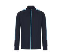 Tracksuit Jacket Finden + Hales Knitted Bleu M