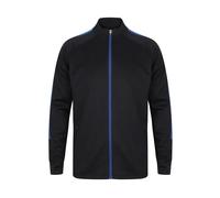 Tracksuit Jacket Finden + Hales Knitted Bleu XL