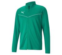 PUMA Men's teamRISE Training Poly Jacket Track, Pepper Green White, 3XL