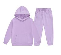 Tracksuit Set Kids Girls - Long Sleeve Pullover Sweatshirt and jogging Bottom Outfits Sets for Girls 2 Piece Fashion Y2K Boys Activewear Back to School Jumper Activewear