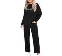 Tracksuit Set Kids Girls Long Sleeve Pullover Sweatshirt - Tracksuit Set Kids Girls Long Sleeve Pullover Sweat Sweatshirt Trackpants 2 Piece Lounge Suit Loungewear Tracksuit Kids Girls White Fox Set