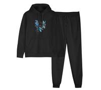 Tracksuit Womens Full Set Ladies Hoodies and Jogging Bottoms Joggers Tracksuits Teenager Girls Track Suit Loungewear Two Piece Outfits Fall Winter Warm Sweat Suit Running Walking Hiking Yoga Gym Set