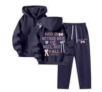 Tracksuit Womens Full Set Women Warm Half Zip Sets Cotton/Flax Lounge Wear High Waist Wide Leg Joggers Cropped Tracksuits Autumn Winter Teenager Girls Track Suit Cosy Soft Holiday Dailywear