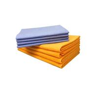 TRACOMPAN Absorbent Cleaning Cloth 8PCS Ultra Reusable & Multifunctional Absorbent Cloths | Ultra Absorbent Miracle Cleaning Shammy Cloth for Kitchen, Bathroom & Car Cleaning