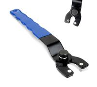 TRACOMPAN Angle Grinder Key Spanner Universal 10-52mm Adjustable Lock Nut Wrench with Non-Slip Grip | Spanner for Makita Angle Grinder Kit | Grinder Spanner | Total Length 19cm