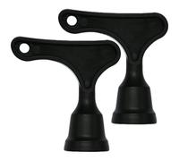 TRACOMPAN Rugby Boot Stud Wrench 2pcs Durable & Compact Multi-Sport Stud Key Tool for Replacing & Adjusting Cleat Studs, Football Boot Stud Wrench for Coaches, Players, and Teams