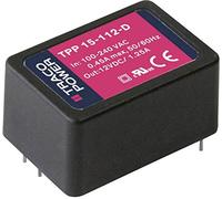 TracoPower TPP 15-115-D AC/DC-Printhome charger 1000mA 15W 15 V/DC 1 pc(s)