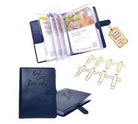 Tract Holder, Compact Jehovah Witness Ministry Organizer and Field Service Supplies with 10 Clear Pockets, Folders for Literature and Contact Cards