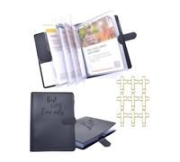 Tract Holder for Ministry, Magazine, Organizer, Gift for Pioneer(Black)