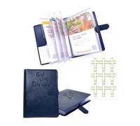 Tract Holder for Ministry, Magazine, Organizer, Gift for Pioneer(Blue)