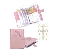 Tract Holder for Ministry, Magazine, Organizer, Gift for Pioneer(Pink)