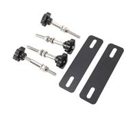 Traction Board Mounting Kit, Mounting Pins Kits for Traction Boards, Space Saving, Easy Installation, Traction Board Mount for Recovery Tracks with 4.72in to 6.69in Hole Spacing