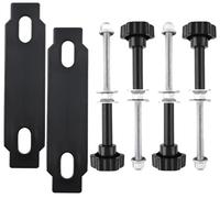 Traction Boards Mounting Pins 6PCS Recovery Board Mounting Kit Metal Base Bracket Set Space Saving for Recovery Tracks , Hole Spacing 4.72in to 6.69in