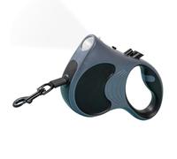 Traction Dog Rope - LED Retractable leashh, 16ft Training Lead With Button Brake Lock | Heavy Duty Anti Slip Handle For Small Medium Large Dogs Walking Jogging Running Hiking Obedience Outdoor Travel