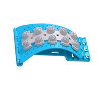 Traction Massager Board - Lumbar Spine Relaxer Yoga Back Stretcher Device | 4 Level Adjustable Relaxation Board, Scoliosis Back Massager for Home Gym