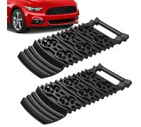 Traction Mat - 2 Pieces Traction TADS, Snow Rhevel Automotive Supplies | Avoid Moving Prevent Slip Out Tray, Ladder Cushion For Muddy Road Rescue