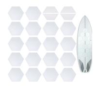 Traction Paddle Surfing Traction Pad - 20 Pieces Hexagonal Surfing Traction Pad,Waterproof Longboard Pegs, Non-Slip Paddle Grip Stickers for What