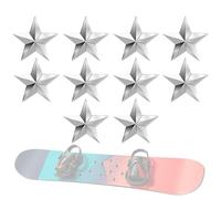 Traction Snowboard,10 Pieces Winter Sports Equipment,Triangular Grip Pad For Snowboarding | For Beginners, Mountain Riders, Professionals, Women, Men, Adults And