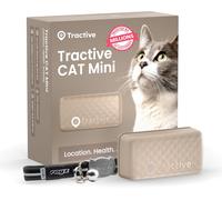 Tractive Cat Mini Pet Tracker - Brown - NEW - Subscription required