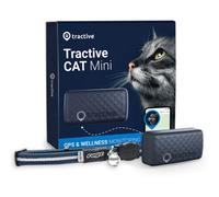 GPS Cat Tracker Mini | 24/7 Location & Territory | Escape Alerts | Unlimited Range (Blue) + Rogz Breakaway Collar