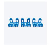 Tractive GPS Dog Tracker Rubber Clips x3 (Standard), Blue, 2.8 cm