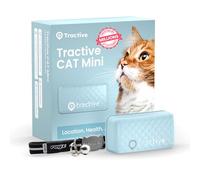 Tractive Mini GPS Cat Tracker | Market Leader | Real-Time Location Tracking | Location History | Health Alerts | Activity Monitoring | Collar included | Works With Subscription (Mint)