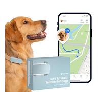 Tractive Smart Dog Tracker | 2025 Edition | Real-time GPS Tracking | Escape & Health Alerts | Vitals Monitoring | Market Leader (Mint)