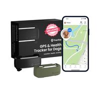 Tractive Smart Dog Tracker Bundle with Olive Cover | 2025 Edition | Re
