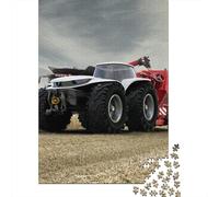 Tractor 1000 Piece Impossible Puzzle for Adults & Families - Challenging Jigsaw Puzzles, Ultimate Family Activity & Mind Game Gift 70x50cm/1000pcs