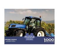Tractor 1000 Piece Impossible Puzzle for Adults & Families - Challenging Jigsaw Puzzles, Ultimate Family Activity & Mind Game Gift 38x26cm/1000pcs