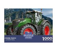 Tractor 1000 Piece Impossible Puzzle for Adults & Families - Challenging Jigsaw Puzzles, Ultimate Family Activity & Mind Game Gift 38x26cm/1000pcs