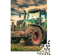 Tractor 1000 Piece Impossible Puzzle for Adults & Families - Challenging Jigsaw Puzzles, Ultimate Family Activity & Mind Game Gift 52x38cm/1000pcs