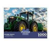 Tractor 1000 Piece Impossible Puzzle for Adults & Families - Challenging Jigsaw Puzzles, Ultimate Family Activity & Mind Game Gift 38x26cm/1000pcs