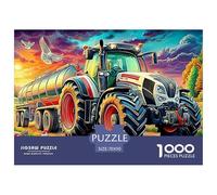 Tractor 1000 Piece Jigsaw Puzzle for Family - Fun Challenge for Adults & Kids, A Great Gift And Interactive Home Decor Project 70x50cm/1000pcs