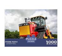 Tractor 1000 Piece Puzzle for Adults - Challenging Jigsaw for Mindfulness & Wall Art, Premium Quality with Detailed Art Print 38x26cm/1000pcs