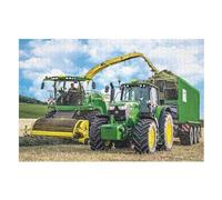 Tractor 1000 Piece Wooden Jigsaw Puzzles for Adults Puzzle Learning Educational Toys Family Games for Kids Jigsaws （75×50cm）